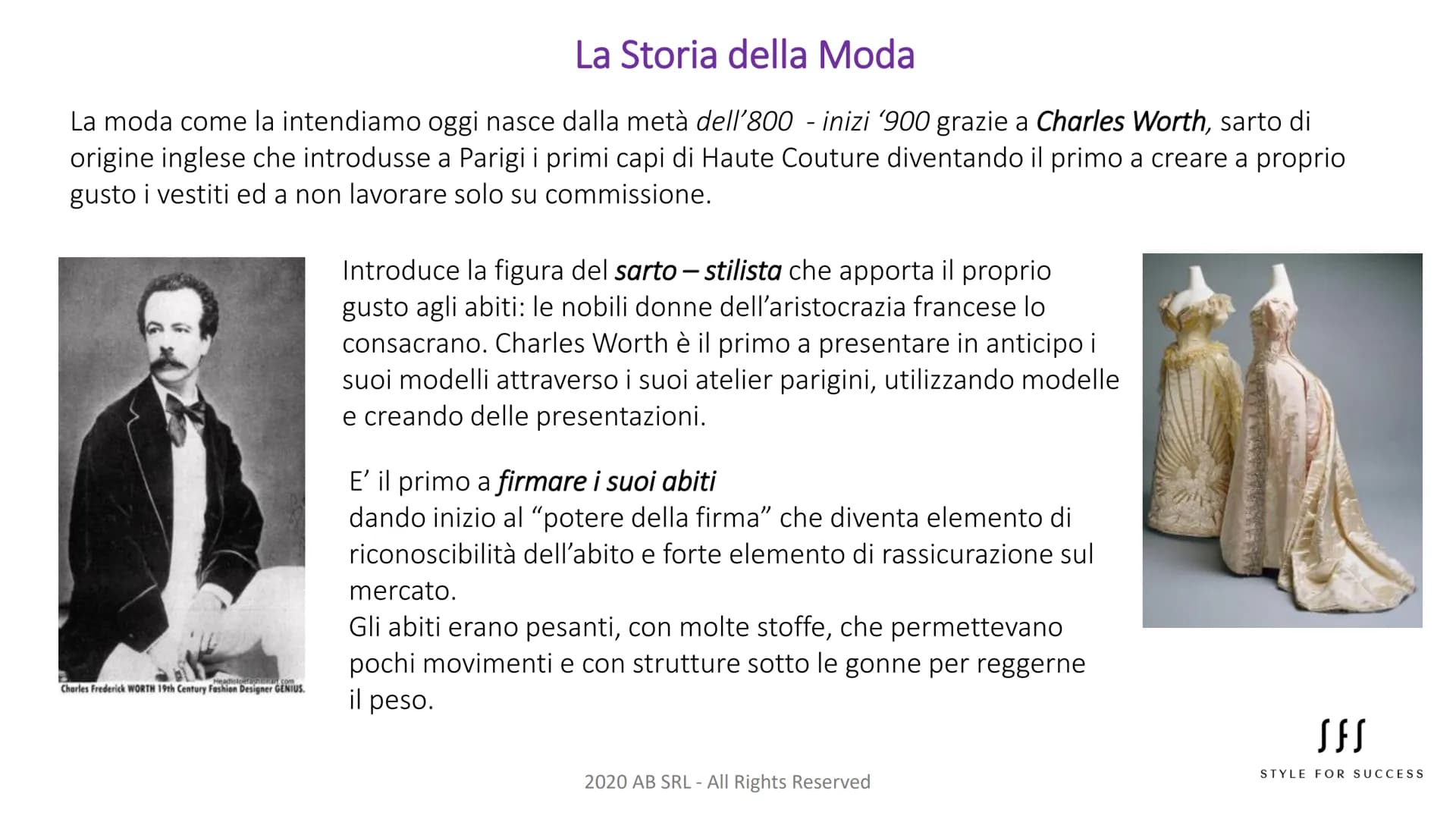 LA STORIA DELLA MODA
N Cos'è la Moda?
La moda e' un fenomeno di tipo comunicativo.
Attraverso la moda gli individui e i gruppi sociali nei q