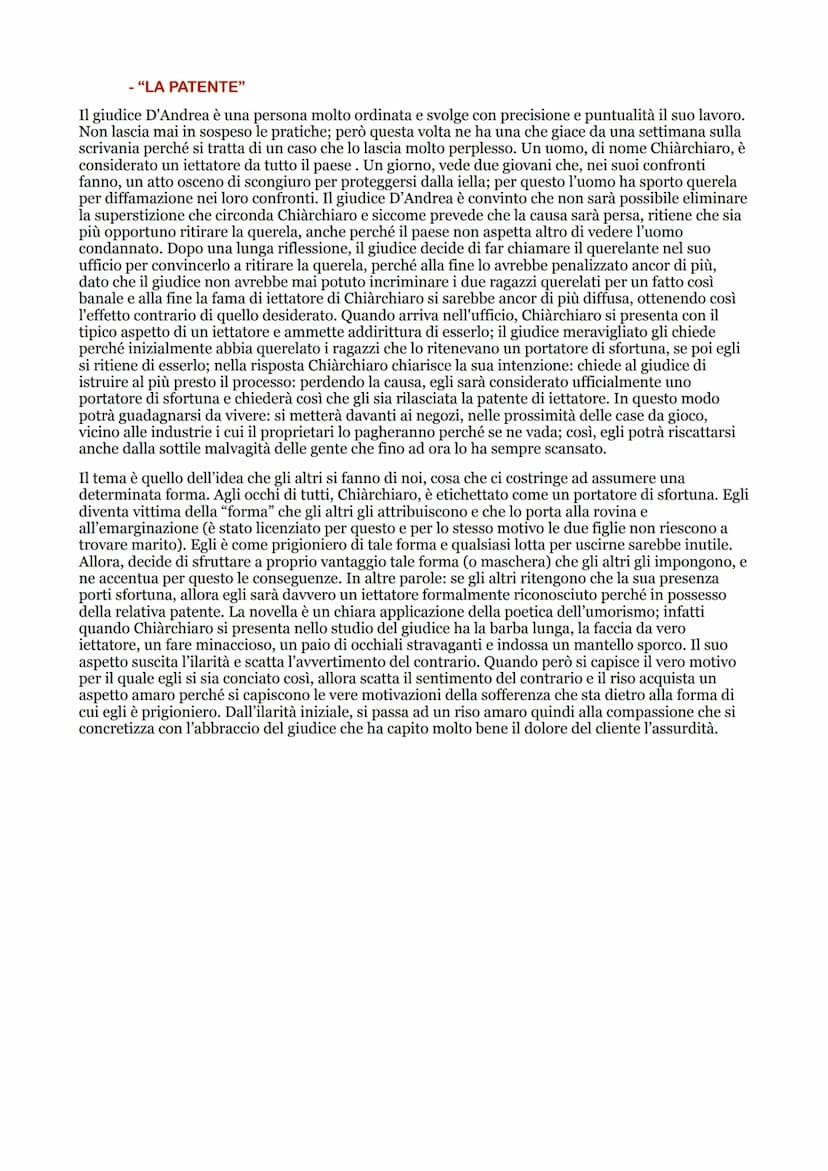 LUIGI PIRANDELLO
Luigi Pirandello nacque nel 1867 a Girgenti da una famiglia agiata. Studiò al liceo classico di
Palermo, poi si iscrisse al