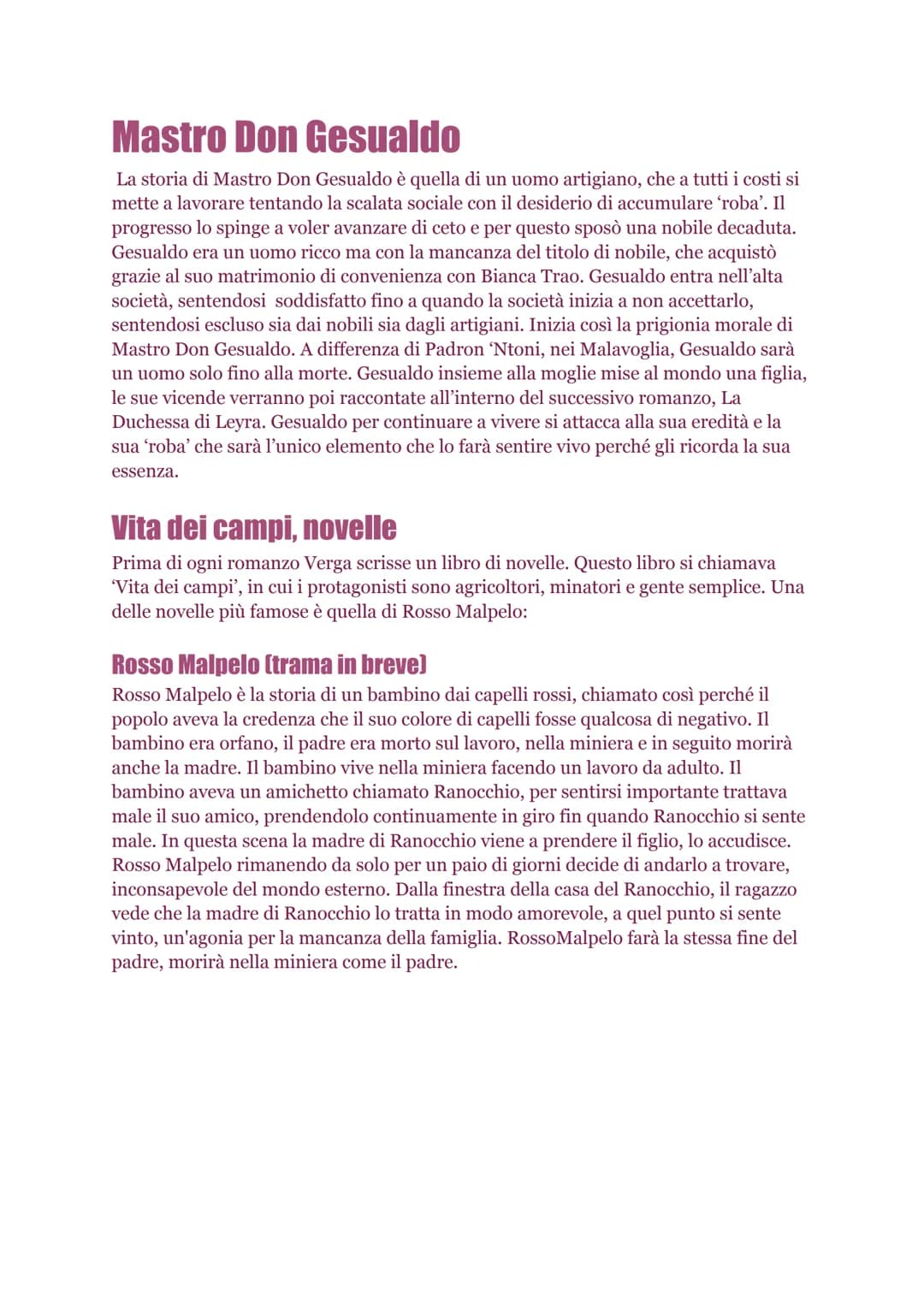 Verismo
Verso la fine dell'800 inizia a cambiare il modo di pensare, c'è una maggiore
attenzione alla realtà e al sociale, all'ambiente che 