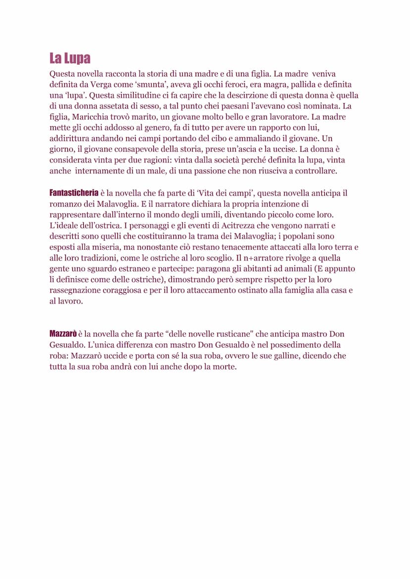 Verismo
Verso la fine dell'800 inizia a cambiare il modo di pensare, c'è una maggiore
attenzione alla realtà e al sociale, all'ambiente che 