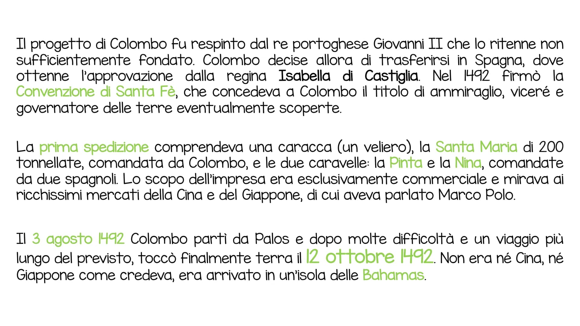 La conquista del NUOVO
Mondo e gli imperi coloniali
una nuova via per l'oriente: le esplorazioni portoghesi
Il XV e il XVI secolo sono carat