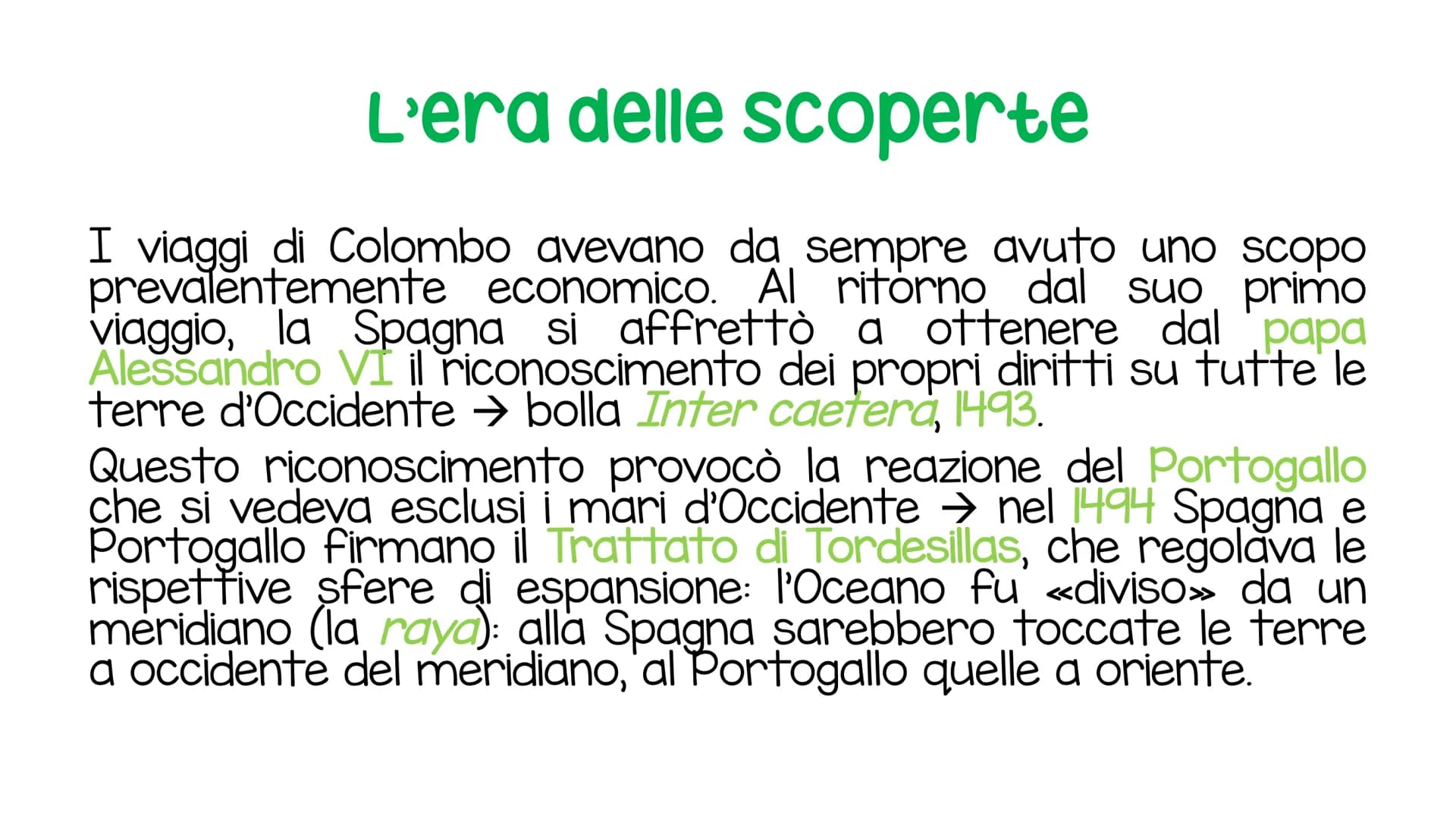 La conquista del NUOVO
Mondo e gli imperi coloniali
una nuova via per l'oriente: le esplorazioni portoghesi
Il XV e il XVI secolo sono carat