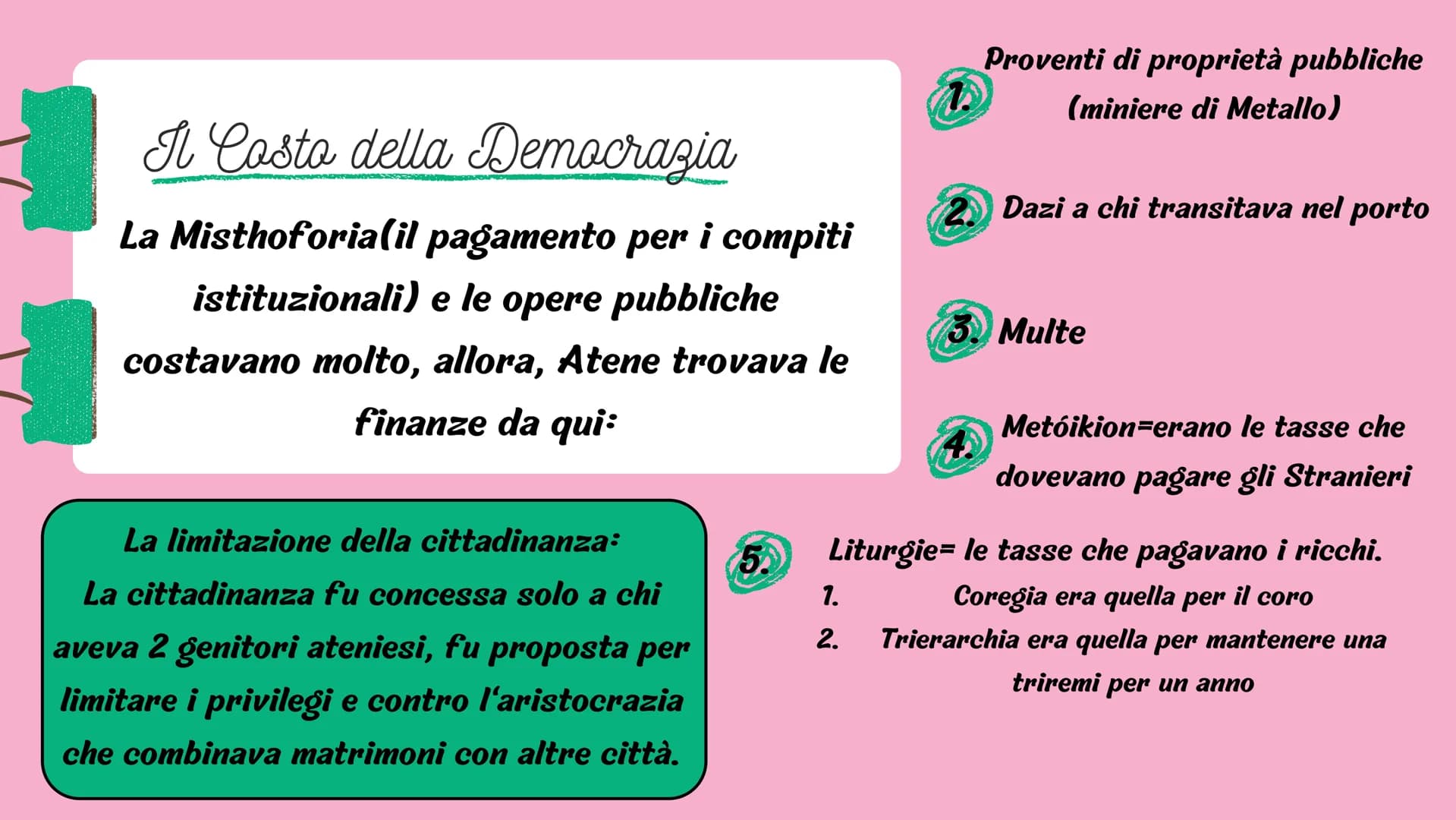1
(V-VI secolo)
La Grecia Classica
conosciuta anche come "Secolo d'oro di
Atene" perché c'è un equilibrio tra missione
politica e vocazione 