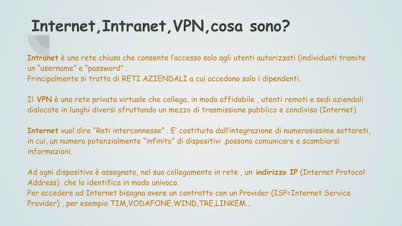 Reti, Internet &
Servizi, sicurezza
informatica
GL Reti, Internet &
Servizi, sicurezza
informatica
GL Reti, Internet &
Servizi, sicurezza
in