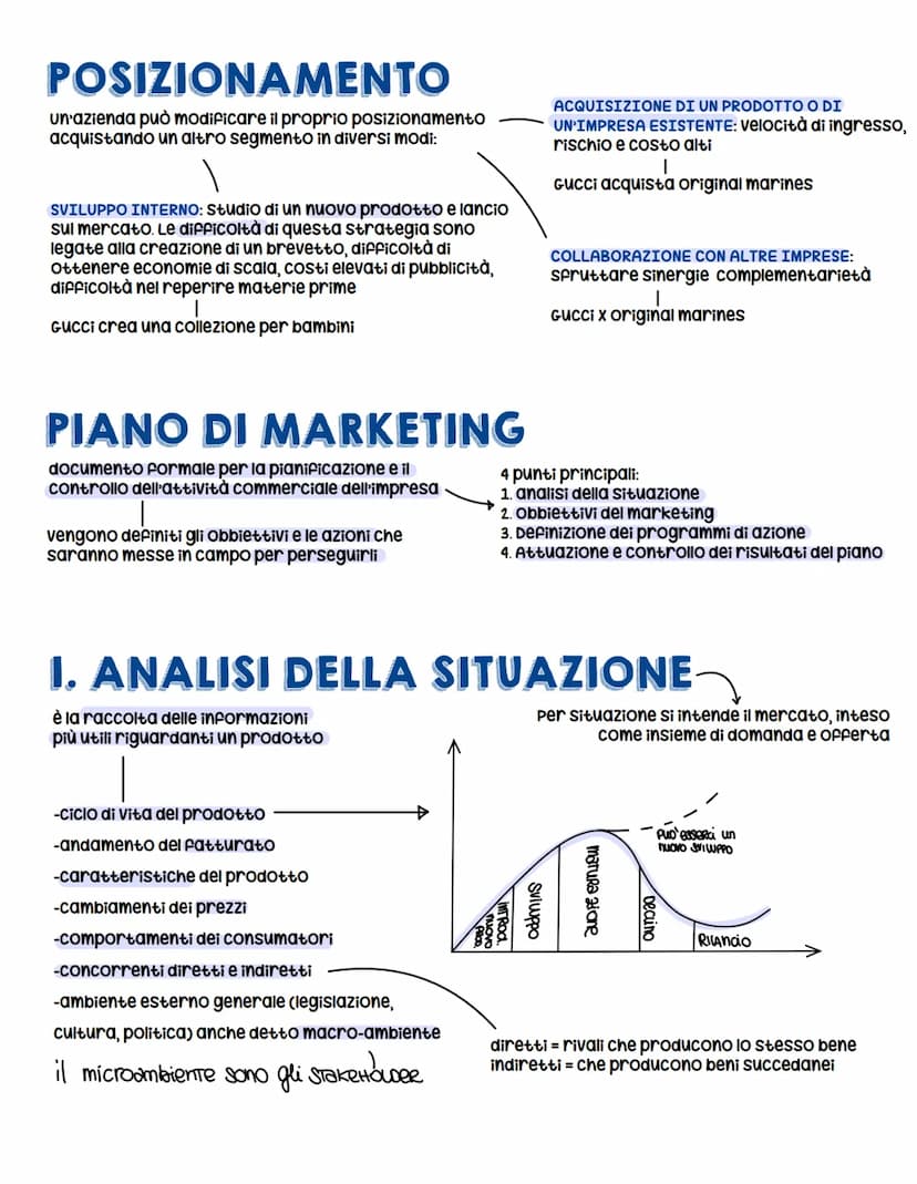 STRATEGICO
strategia, cioè analisi dei bisogni, nuovi
B&S, segmentazione e posizionamento
obbiettivi
non sono specifici, ma dipendono dagli
