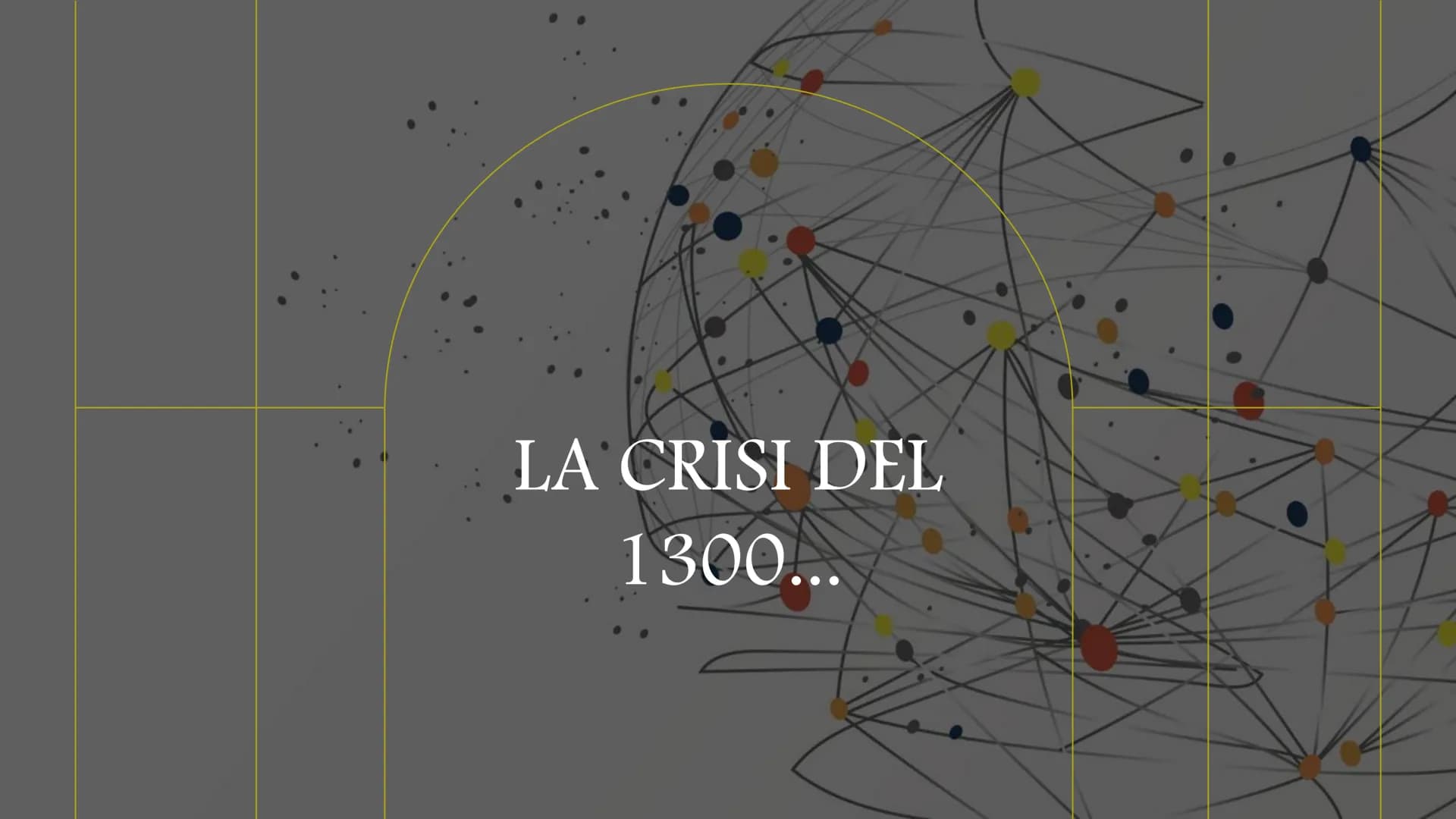 LA CRISI DEL
1300... 1. ...AGRICOLA E DEMOGRAFICA
-Il clima era cambiato: gli inverni divennero freddissimi, l'autunno e la
primavera molto 
