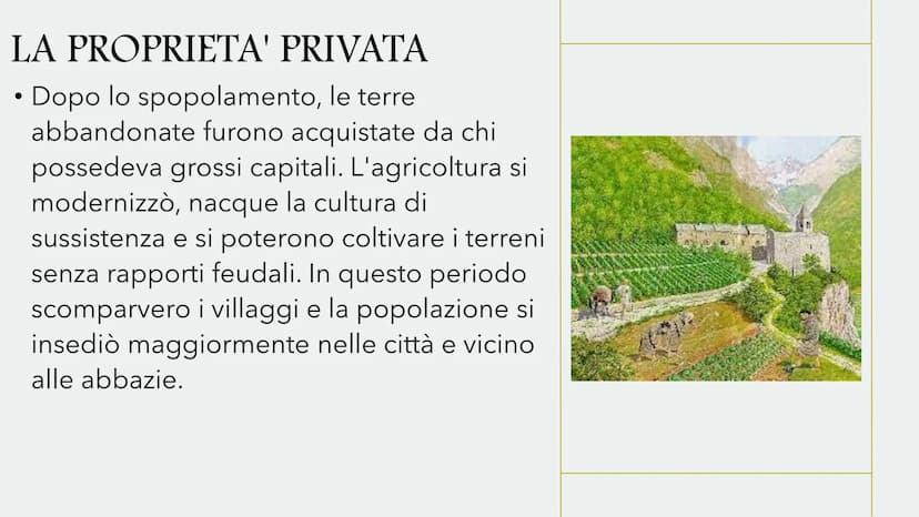 LA CRISI DEL
1300... 1. ...AGRICOLA E DEMOGRAFICA
-Il clima era cambiato: gli inverni divennero freddissimi, l'autunno e la
primavera molto 