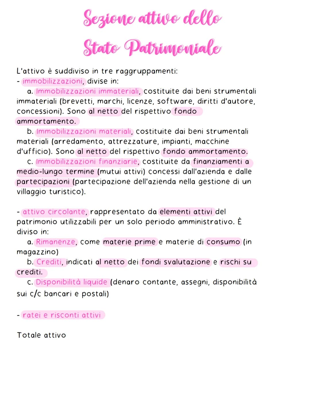  Il bilancio delle imprese turistiche
Il bilancio d'esercizio
È il documento che rappresenta la situazione patrimoniale e finanziaria
dell'a
