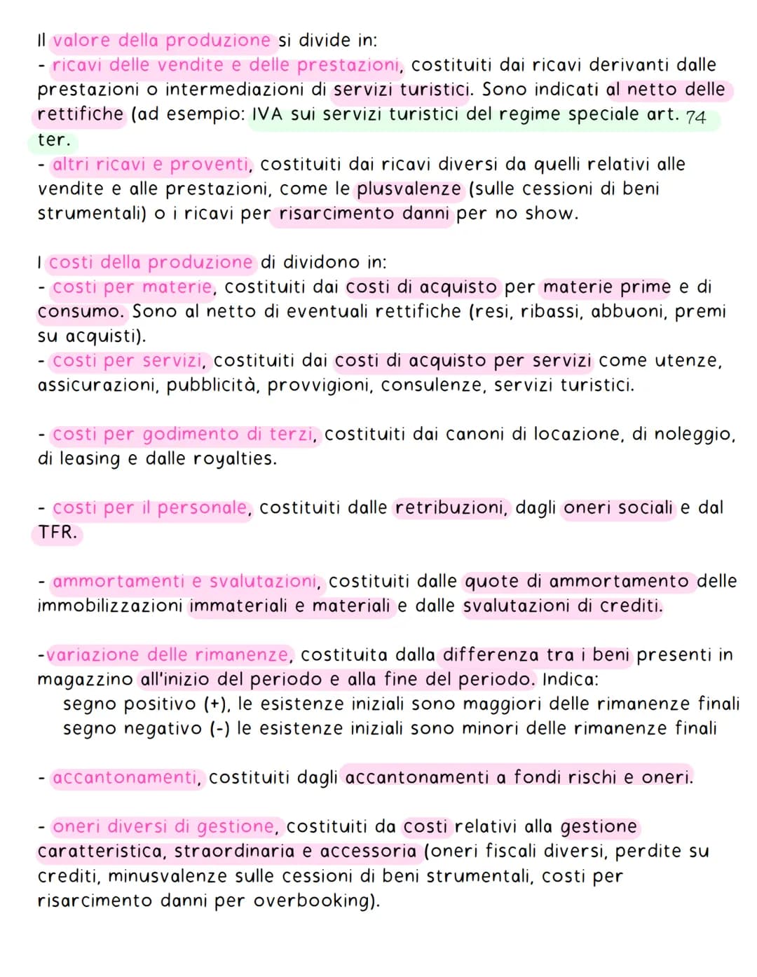  Il bilancio delle imprese turistiche
Il bilancio d'esercizio
È il documento che rappresenta la situazione patrimoniale e finanziaria
dell'a