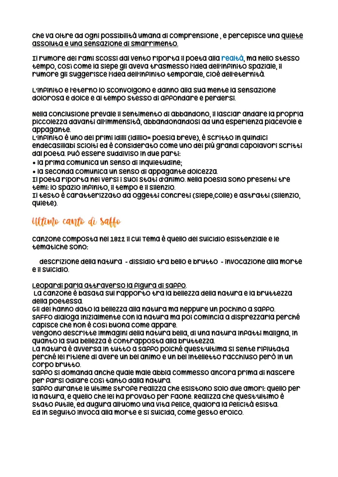 Giacomo Leopardi
Giacomo leopardi nasce nel 1798 a Recanati, un piccolo borgo appartenente allo
Stato della chiesa presso le marche.
Figlio 