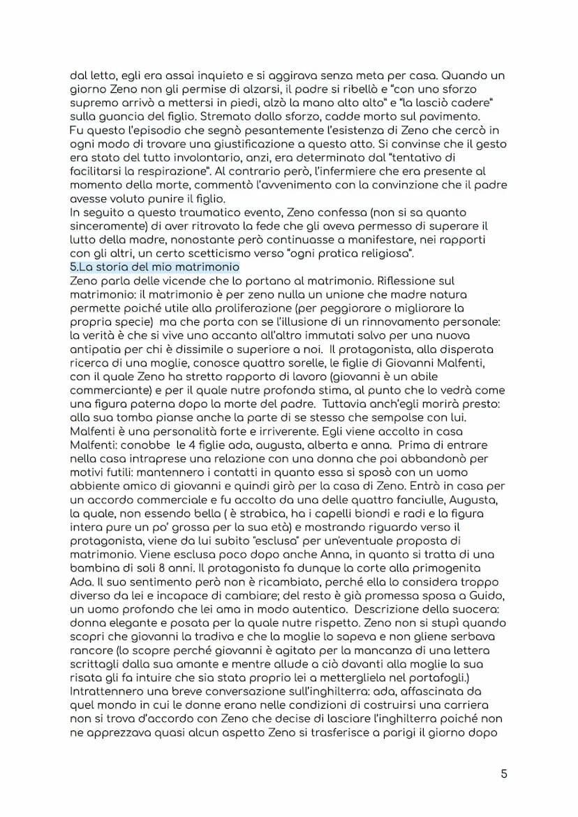 1.prefazione
Il libro di Italo Svevo si apre con una prefazione scritta dal dottor S. che
afferma di aver convinto Zeno a scrivere una sorta