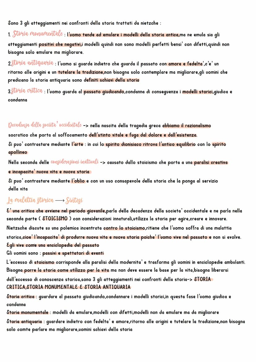 nietsche
Si rifa' al razionalismo di socrate,in cui egli ( socrate) distingue i sofisti dai
presocratici
I sofisti ricercano: nell'uomo e ne