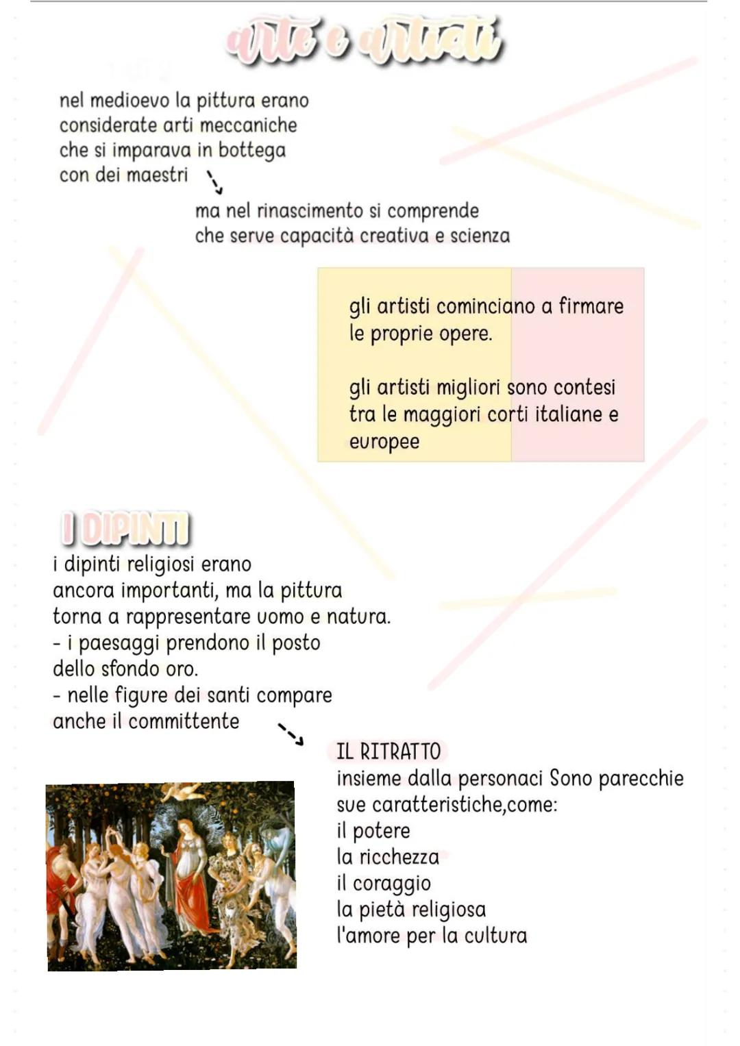 rinasciments
visione religiosa: nel medioevo
la coltura europea era influenzata
da essa, le guerre, malattie (e altro)
erano considerate pun
