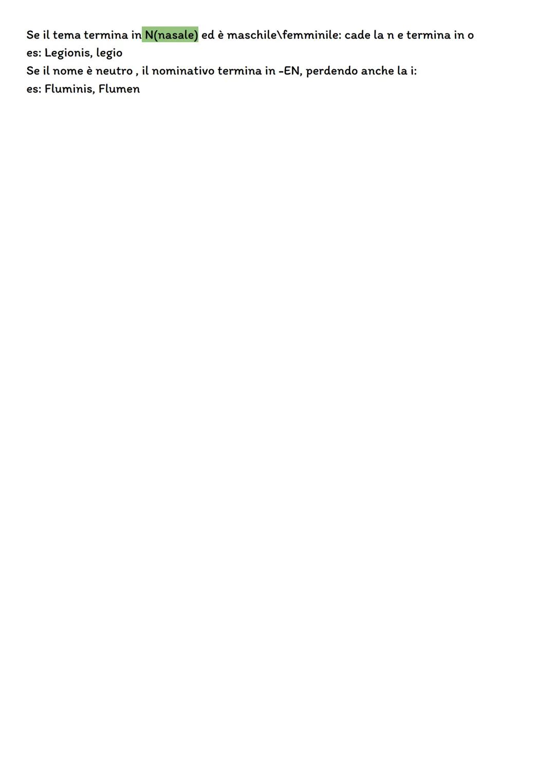 # la terza declinazione

La terza declinazione è la declinazione più complessa tra tutte poiché comprende molti
nomi maschili, femminili e n