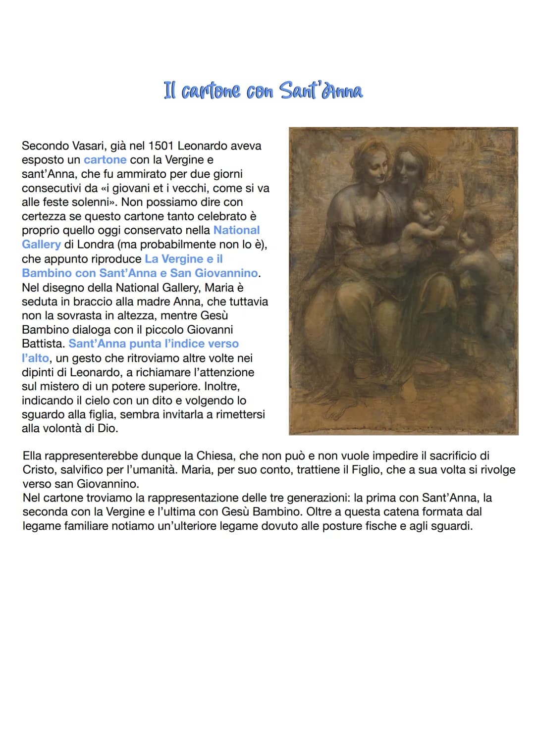 Leonardo Da Vinci
Leonardo (Vinci, Firenze 1452 - castello di Cloux, presso Amboise 1519) fu uno dei
massimi artefici del Rinascimento: pitt