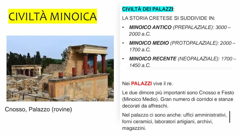 CIVILTÀ MINOICA
FERIU
HAPPY
SICILIA
2300 a.C. CRETA = PREDOMINIO
COMMERCI (talassocrazia).
PRIMA FLOTTA MERCANTILE ALL'ALTEZZA
DI AFFRONTARE