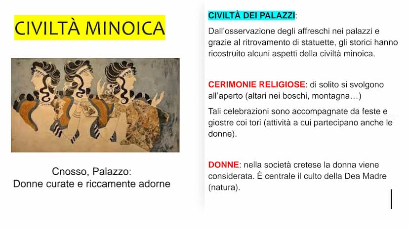 CIVILTÀ MINOICA
FERIU
HAPPY
SICILIA
2300 a.C. CRETA = PREDOMINIO
COMMERCI (talassocrazia).
PRIMA FLOTTA MERCANTILE ALL'ALTEZZA
DI AFFRONTARE