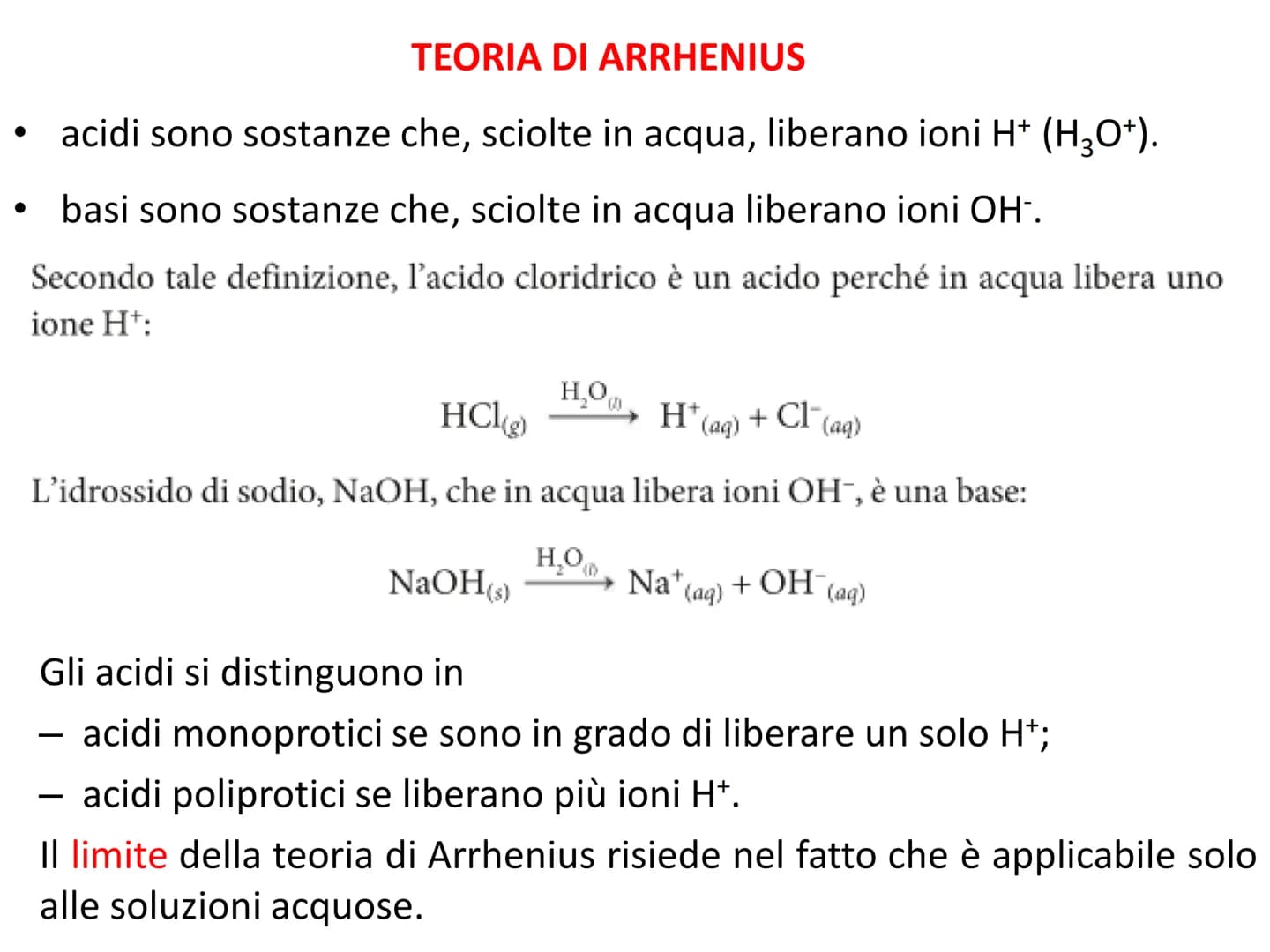 ACIDI E BASI Gli acidi e le basi sono tra le sostanze più diffuse presenti in natura e
le proprietà che permettono di identificare una sosta