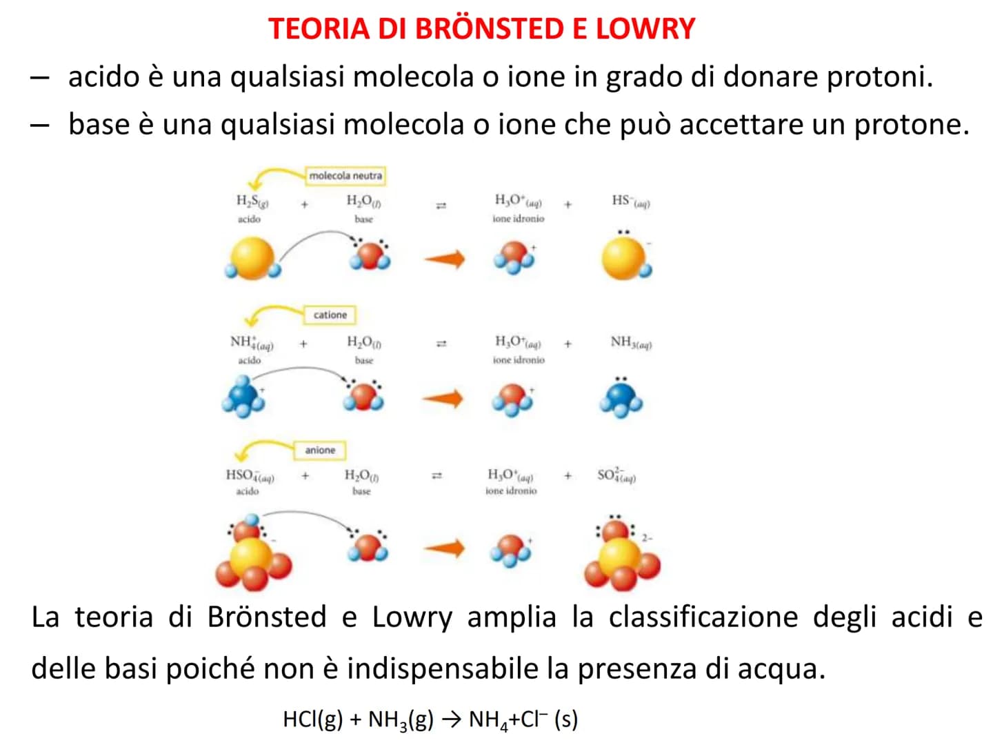 ACIDI E BASI Gli acidi e le basi sono tra le sostanze più diffuse presenti in natura e
le proprietà che permettono di identificare una sosta