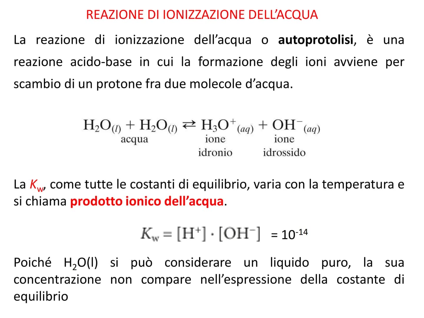 ACIDI E BASI Gli acidi e le basi sono tra le sostanze più diffuse presenti in natura e
le proprietà che permettono di identificare una sosta