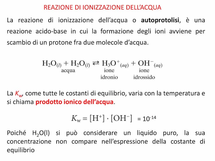 ACIDI E BASI Gli acidi e le basi sono tra le sostanze più diffuse presenti in natura e
le proprietà che permettono di identificare una sosta