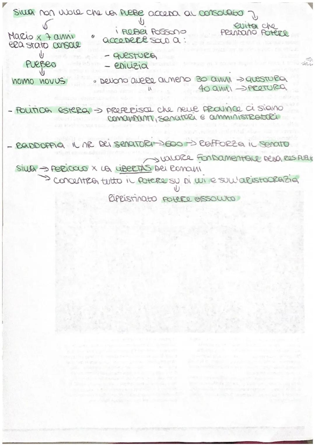 IL CAMBIAMENTO DI ROMA
2 schieramenti nel senato PeRDe compattetea
1- OTTIMATI (Optimus MIGUORI)
→TRADITIONAUSTI
TIONALIST
mantenere
Diritti