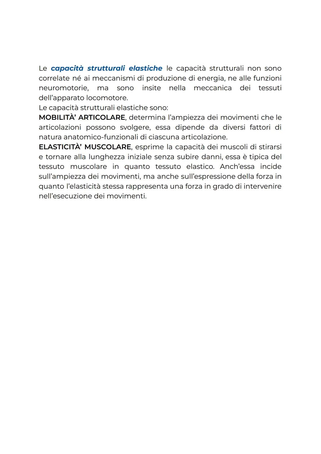 # LE CAPACITÀ' MOTORIE

Le capacità motorie sono delle azioni motorie innate, cioè che
tutti noi possediamo, ma che possono essere migliorat