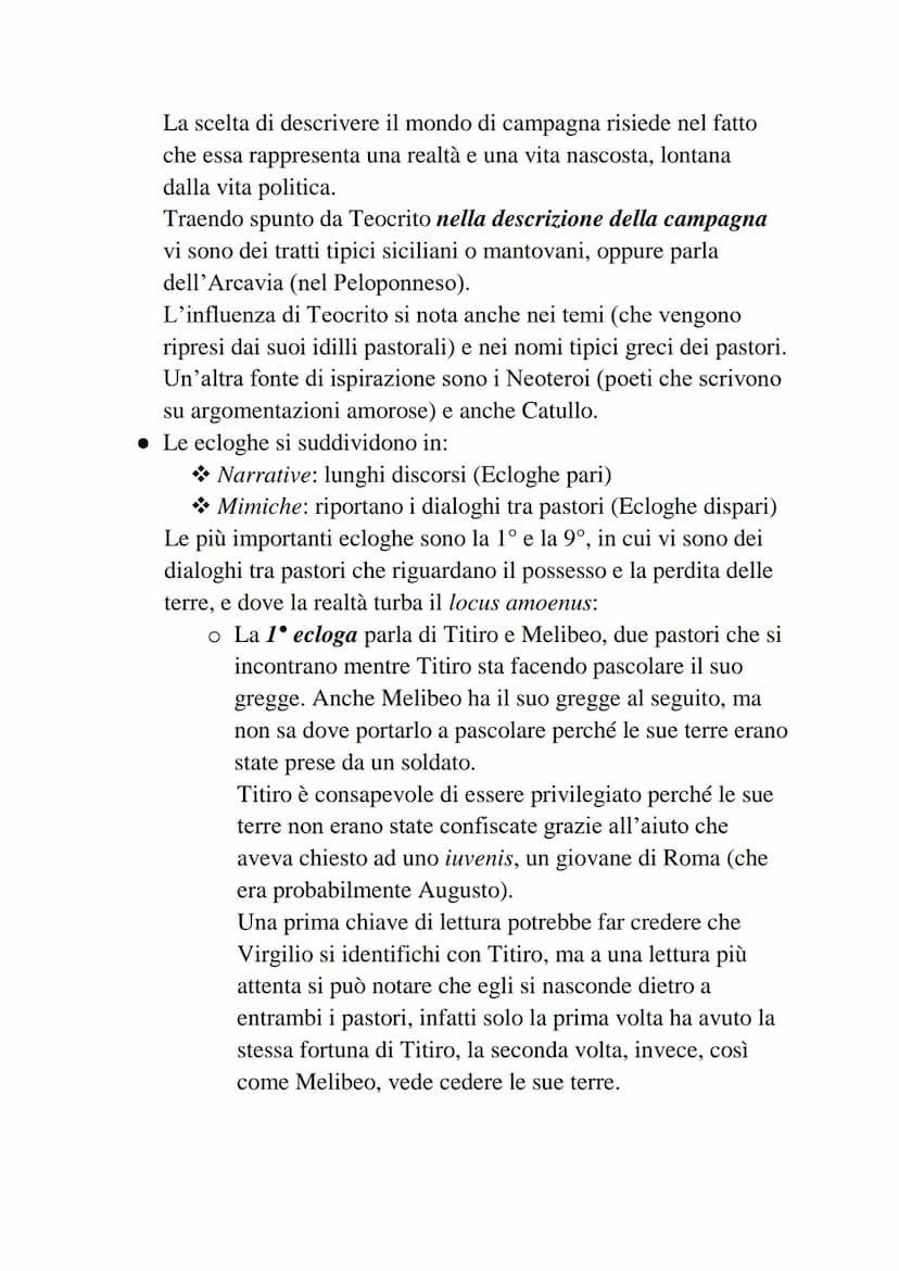 Contesto storico: L'età di Augusto
Con l'età di Augusto si intende il periodo che inizia dalla morte di
Cesare (nel 44 a. C.) e si conclude 