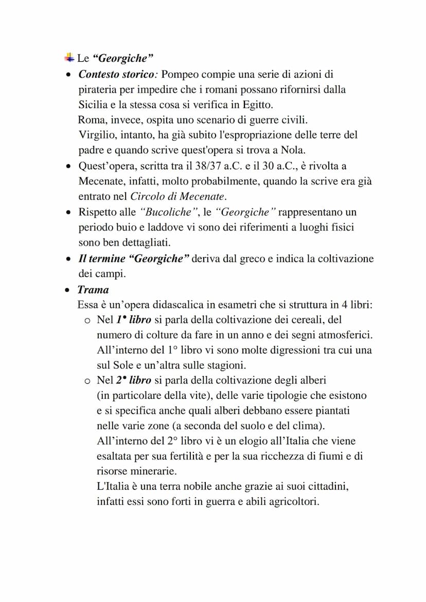 Contesto storico: L'età di Augusto
Con l'età di Augusto si intende il periodo che inizia dalla morte di
Cesare (nel 44 a. C.) e si conclude 