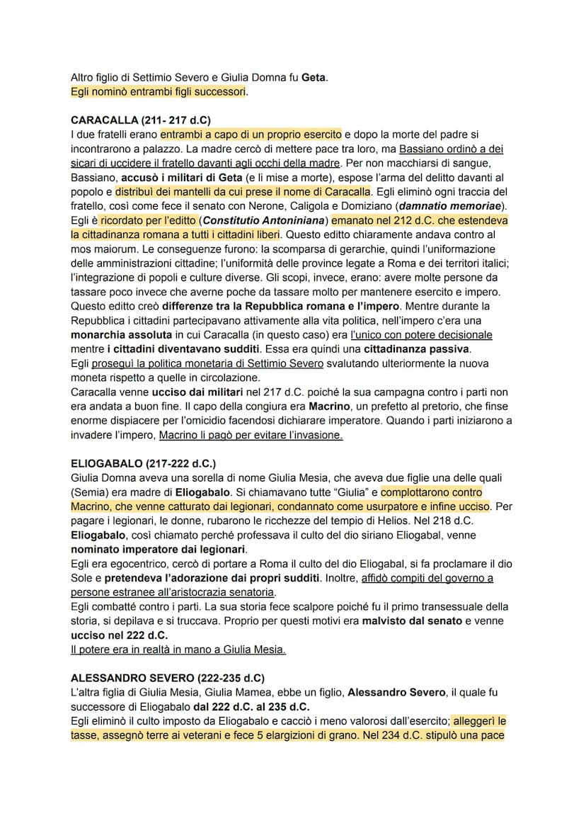 IL PRINCIPATO ADOTTIVO
La morte di Domiziano nel 96 d.C. pose fine alla dinastia Flavia.
NERVA (96-98 d. C.)
Pretoriani e senatori nominaron