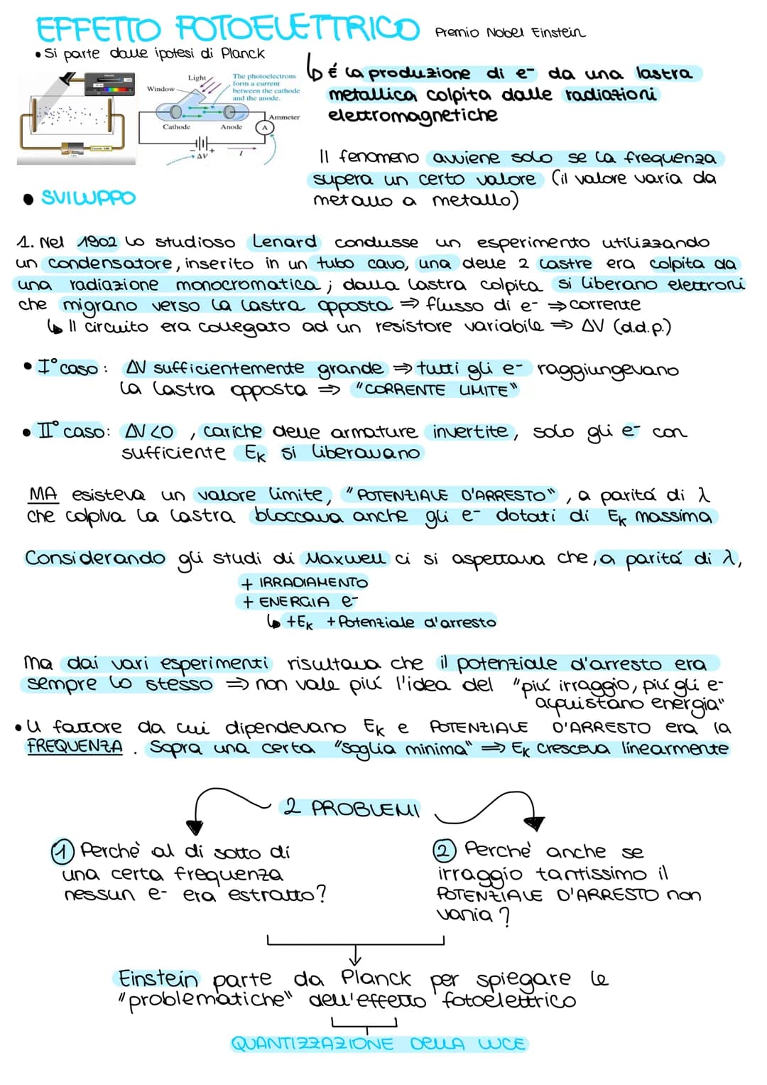 # INTERROGAZIONE 5 MAGGIO

La crisi della fisica classica
La fisica quentistica

• Il corpo nero e l'ipotesi di Planck
oggetto capace di ass