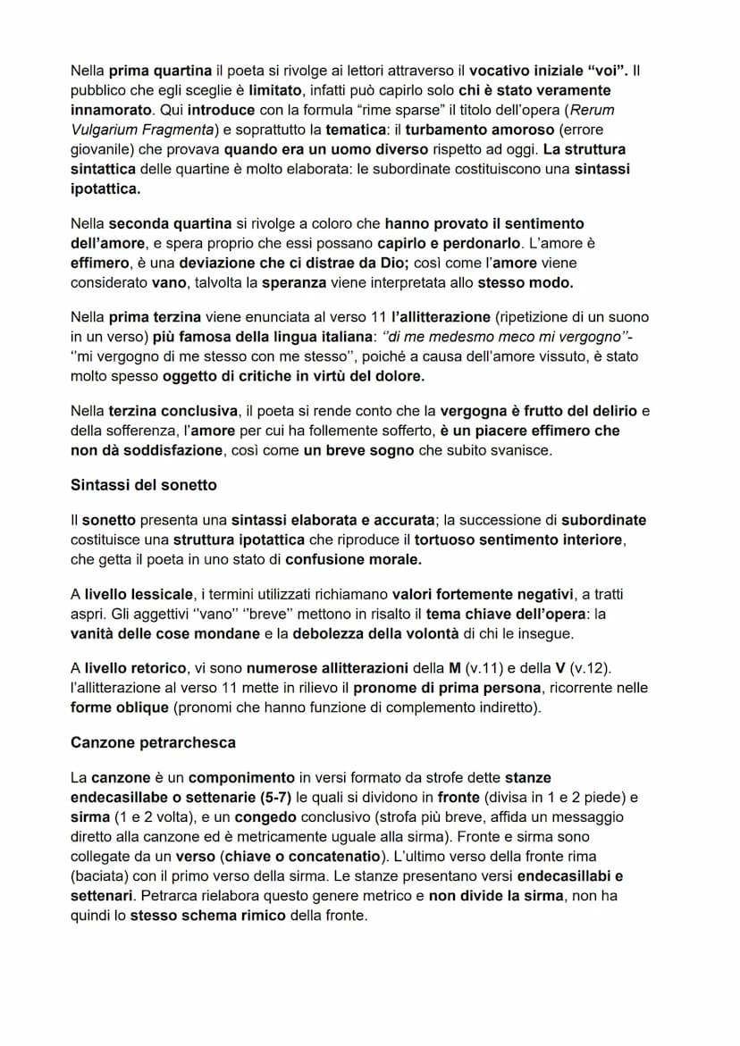 Il Canzoniere (1336-1374)
Il Canzoniere è una raccolta di composizioni scritte in volgare dedicati a Laura, che
nelle opere di Petrarca è ra
