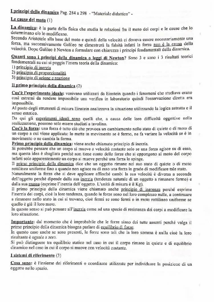Know -FISICA- I principi della dinamica. thumbnail