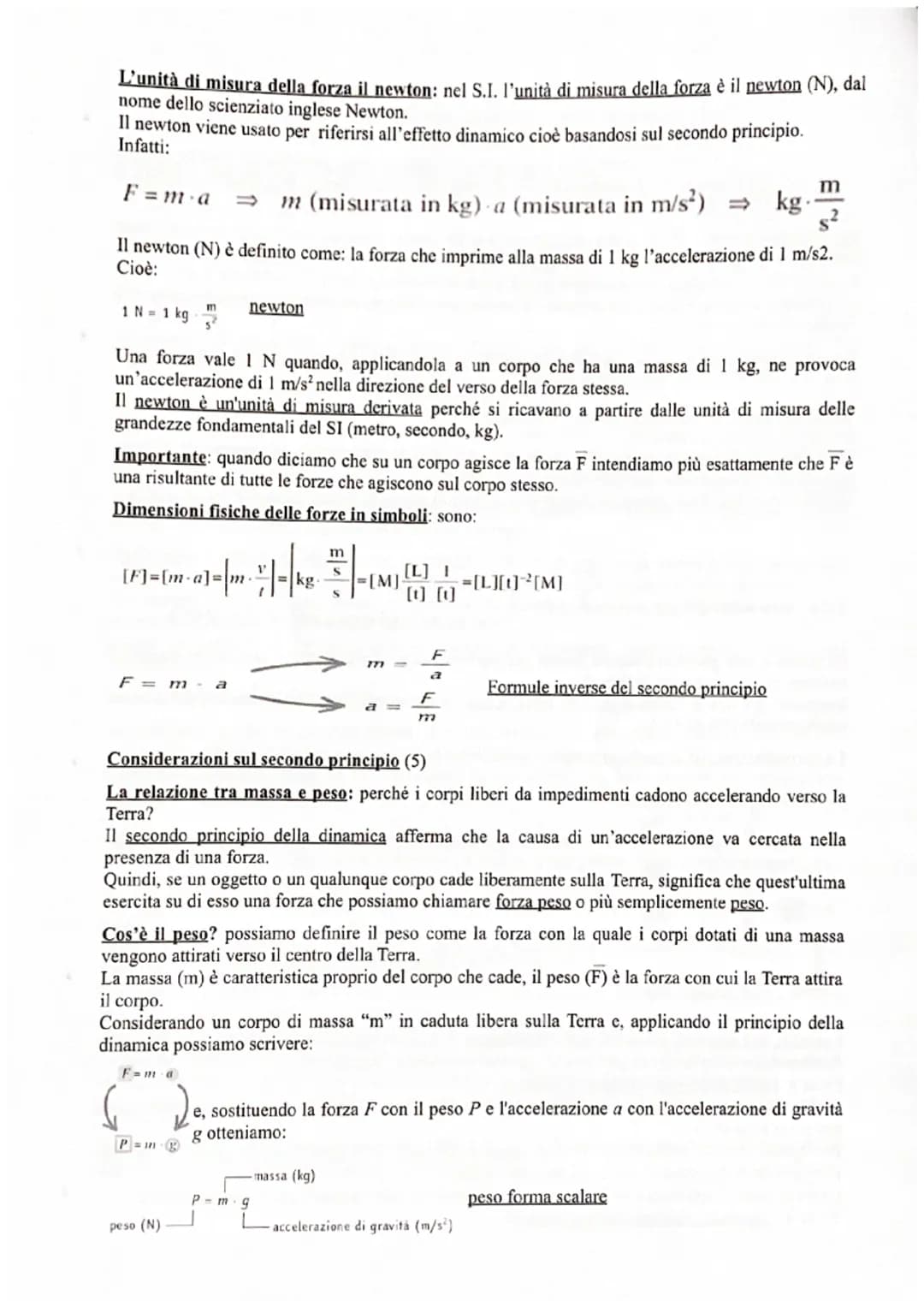 I principi della dinamica Pag. 284 a 298 - "Materiale didattico" -
Le cause del moto (1)
La dinamica: è la parte della fisica che studia le 
