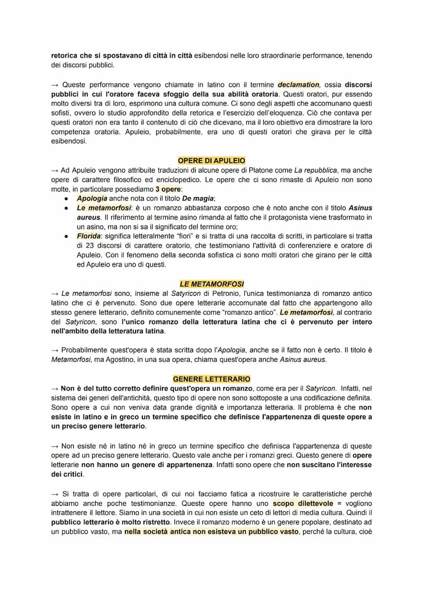 
<h2 id="vitadiapuleio">Vita di Apuleio</h2>
<p>Apuleio è un autore latino vissuto nel secondo secolo dopo Cristo, ipotizzato intorno al 125