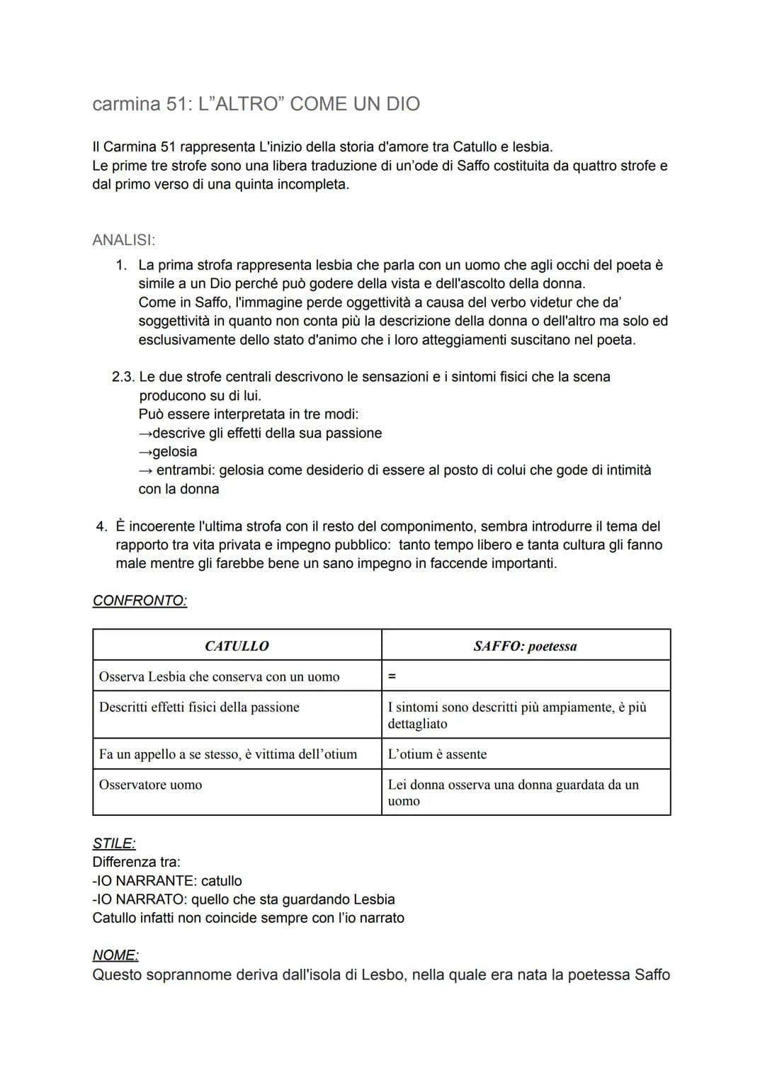 POESIA LIRICA
→ LIRICA PROPRIAMENTE DETTA
Era la poesia cantata con l'accompagnamento di strumenti a corda.
Si divideva in
> MONODICA
CATULL