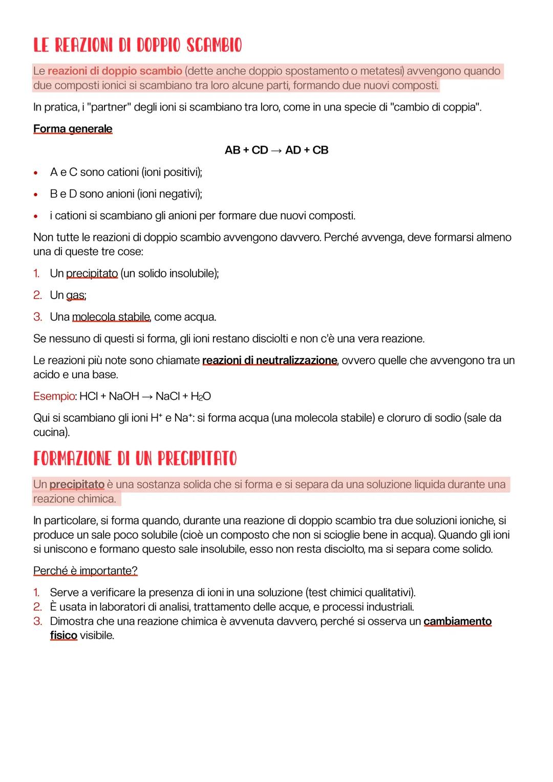 --- OCR Start ---
Le reazioni chimiche
LE EQUAZIONI DI REAZIONE
Una reazione chimica è un processo in cui alcune sostanze, chiamate reagenti