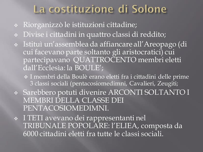 ATENE
*Di etnia Ionica;
*Poche fonti storiche
sulle origini;
❖Il territorio sarebbe
stato suddiviso in 12
villaggi (uniti
successivamente da