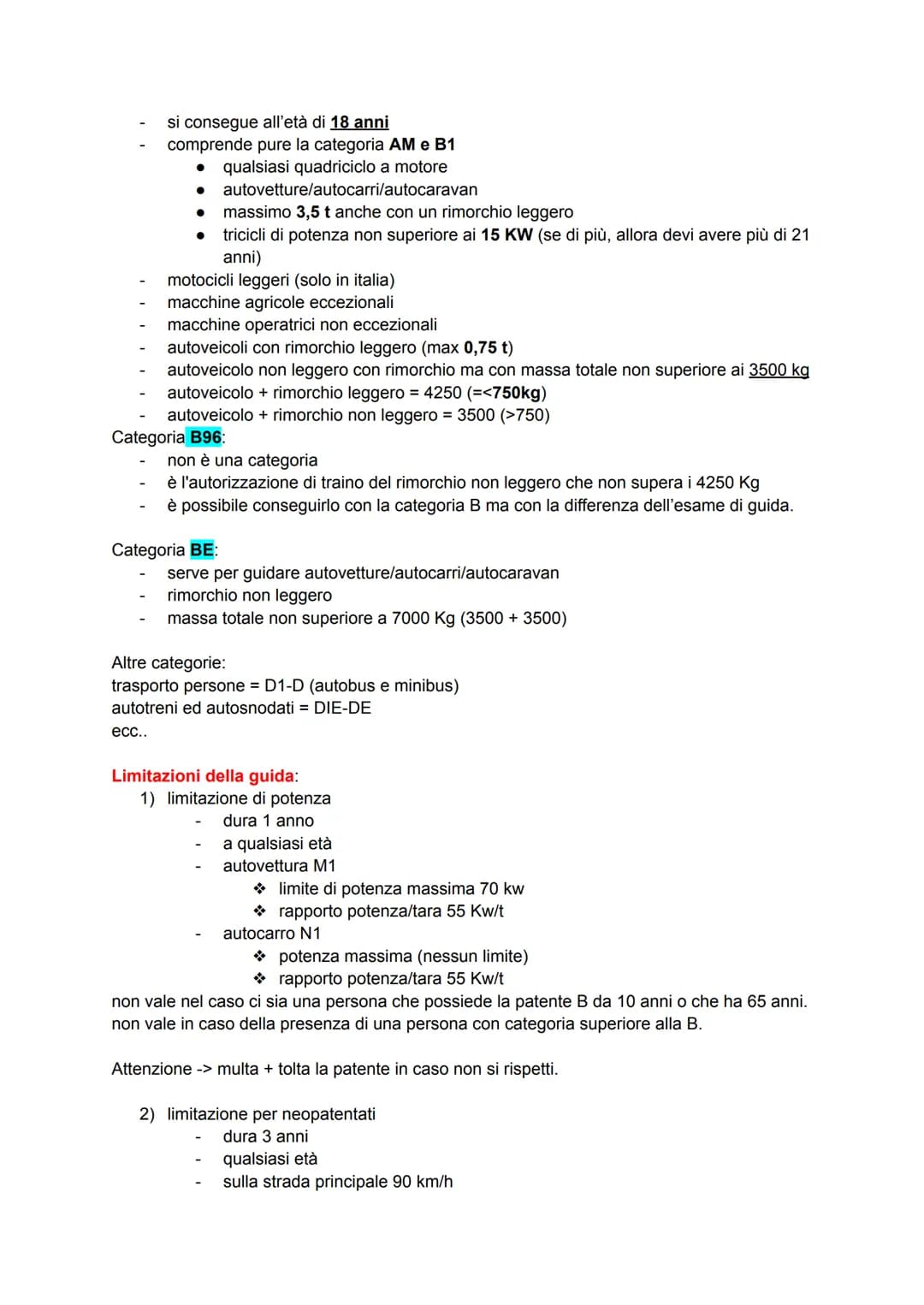 23/02/2024 -> 1° lezione teorico
PATENTE
Gancio di traino
è un pezzo che si può sia chiederlo dal fabbricante della macchina e sia installar
