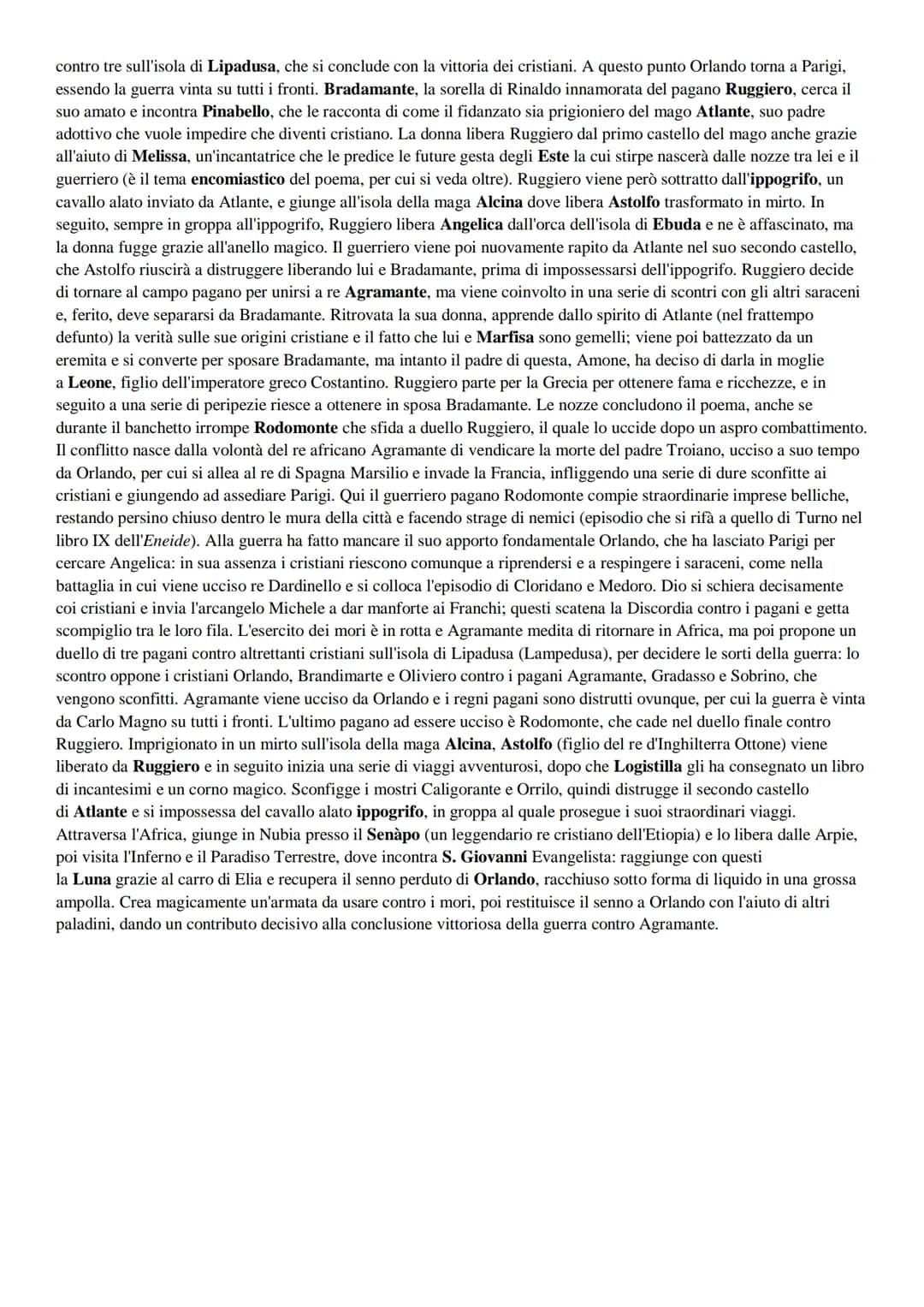 Ariosto
LA VITA
Anche se praticano generi letterari diversi, Ariosto e Machiavelli hanno alcuni aspetti comuni. Intanto sono due autori
del 