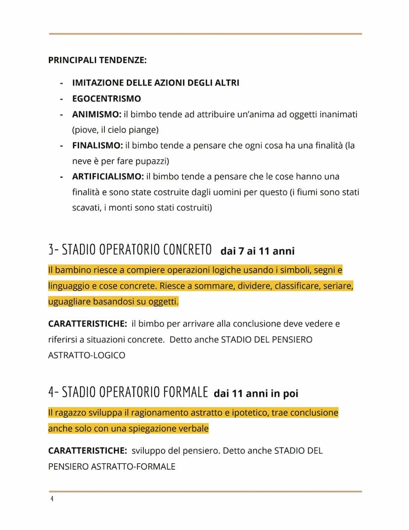 JEAN PIAGET
LA TEORIA SUGLI STADI DI SVILUPPO
pag 396
PRIMA DI PIAGET
si sosteneva che il cervello di bimbi è simile a quello degli adulti, 