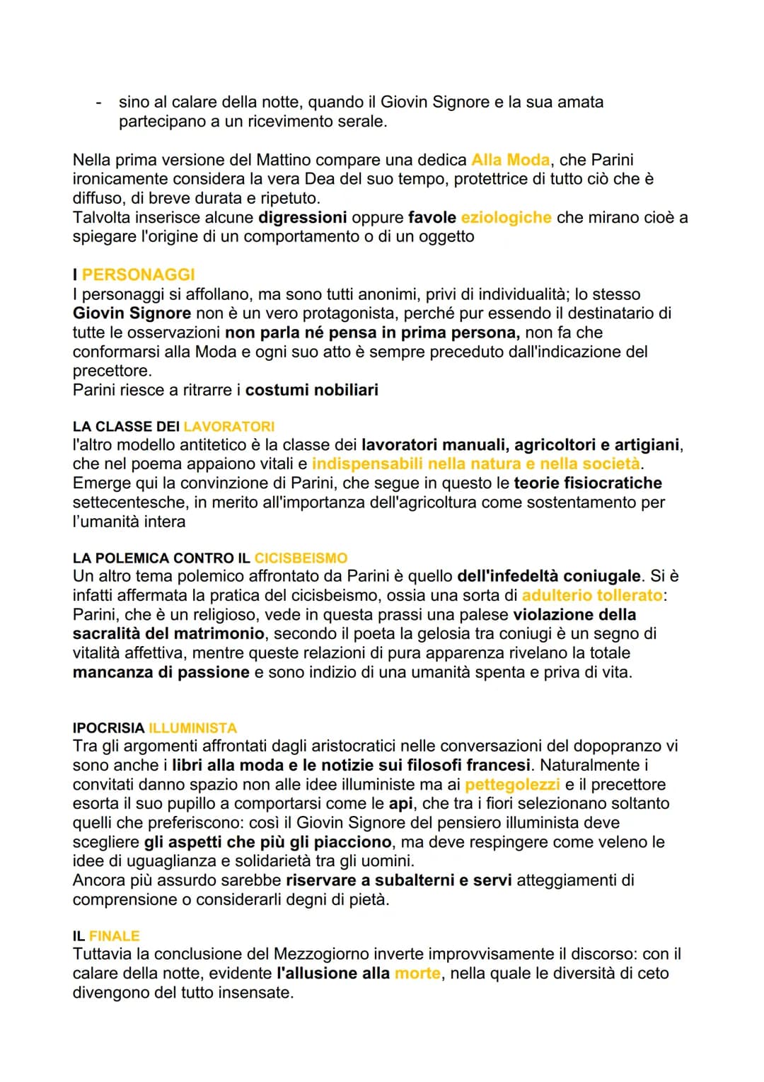 PARINI
LA VITA
Uno scrittore di umili origini, Giuseppe Parino (che muterà poi il cognome) nasce
nel 1729 a Bosisio, nel territorio allora d