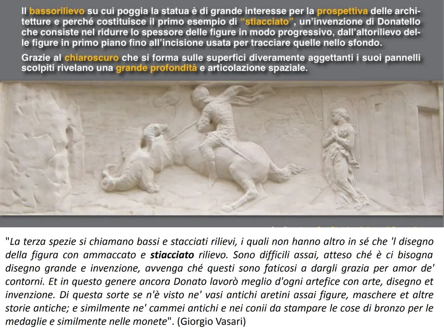 
<p>Donatello, nato Donato di Niccolò di Betto Bardi a Firenze nel 1386, iniziò la sua formazione artistica presso la bottega di Lorenzo Ghi