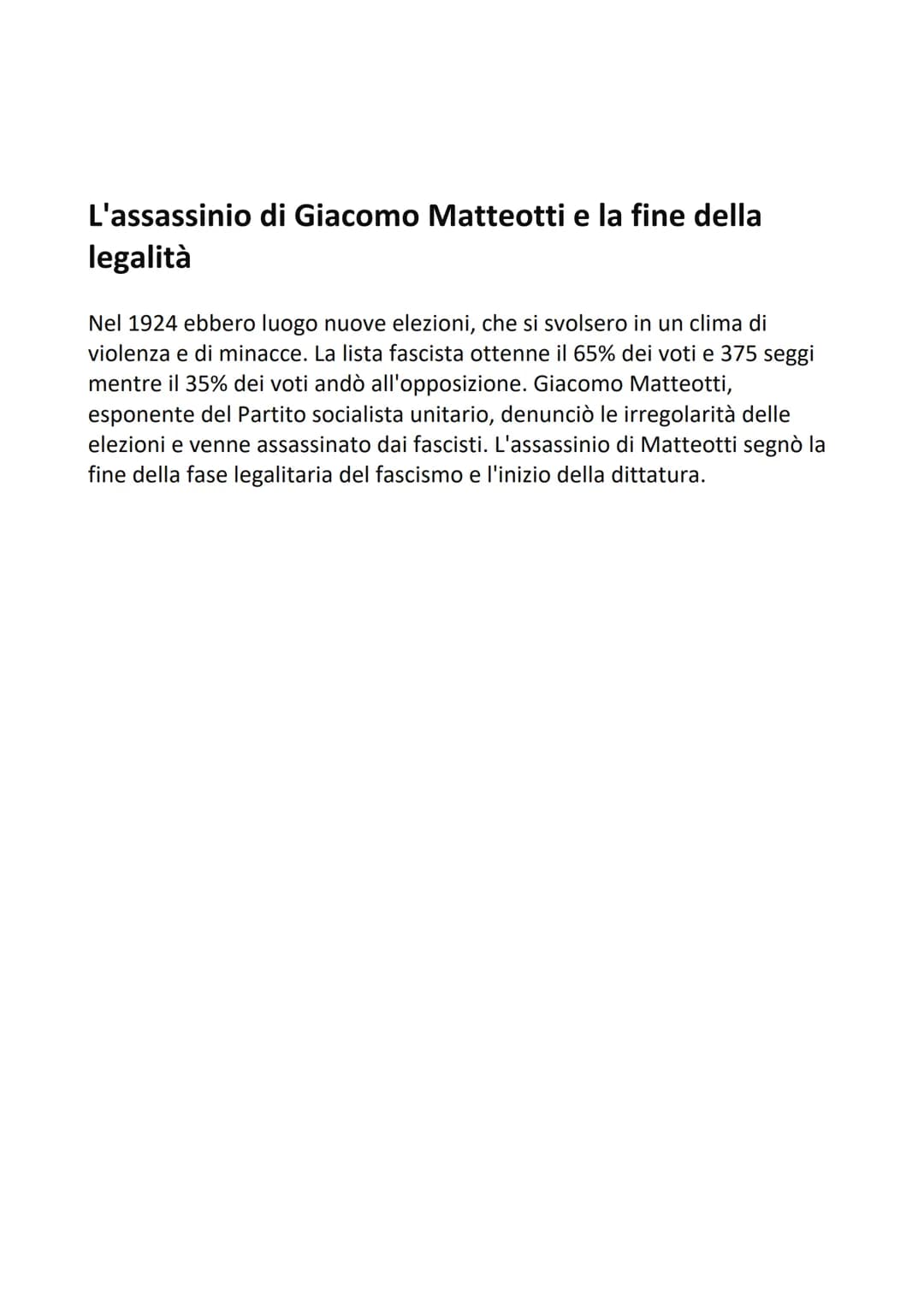 L'Italia nel primo dopoguerra crisi economica, contrasti sociali e
nascita del fascismo
La crisi economica e sociale
L'Italia, come altri Pa