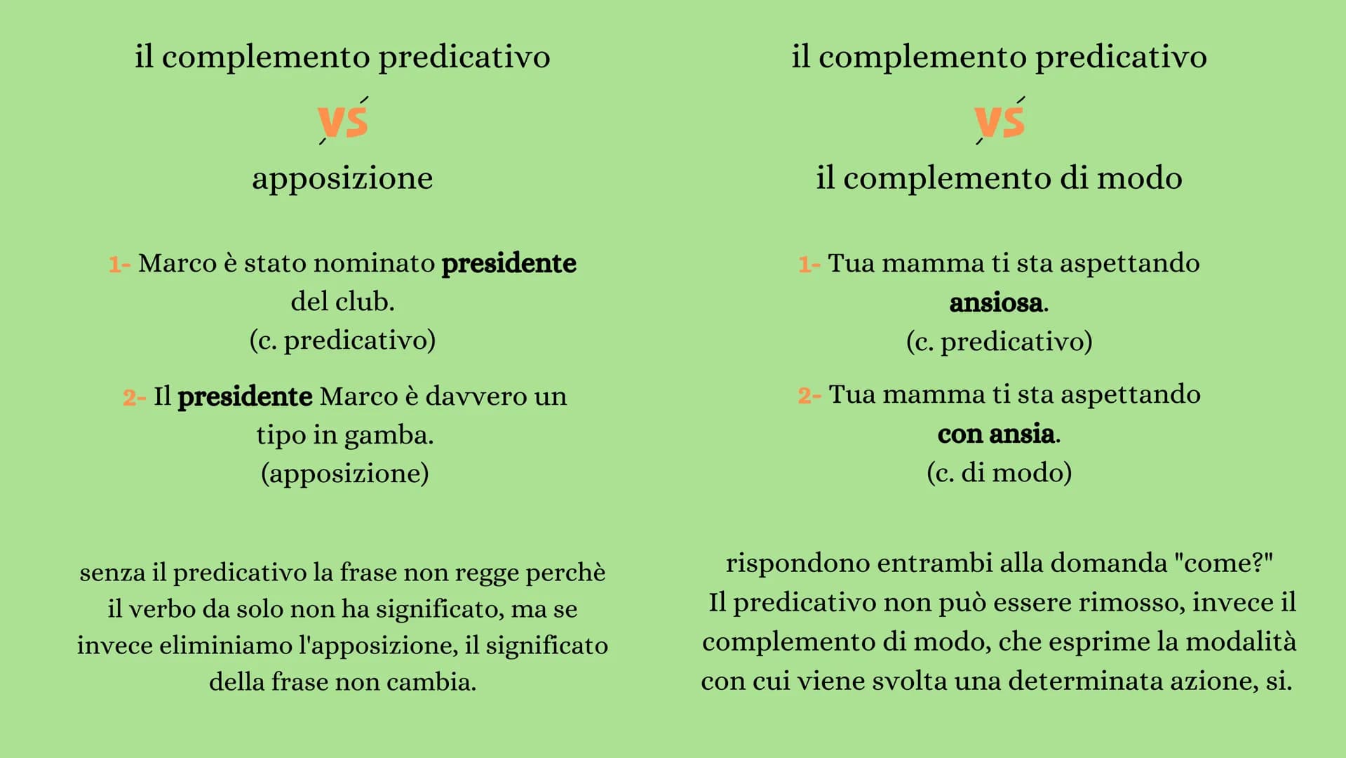
<p>In questo riepilogo vengono trattati tutti i complementi, ovvero i complementi di agente e efficiente, di causa e di fine, di abbondanza