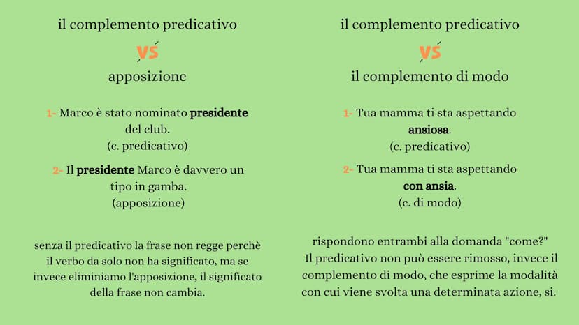 
<p>In questo riepilogo vengono trattati tutti i complementi, ovvero i complementi di agente e efficiente, di causa e di fine, di abbondanza