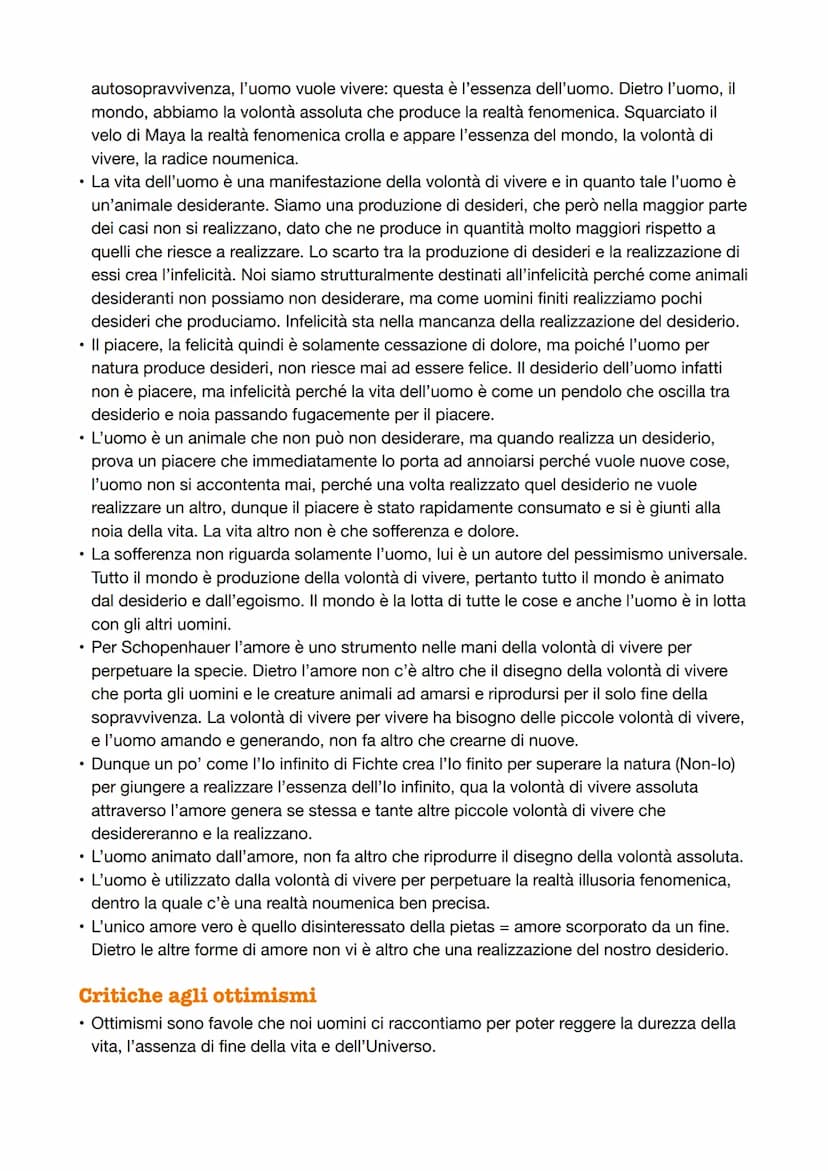
<h2 id="filosofiadischopenhauer">Filosofia di Schopenhauer</h2>
<p>La filosofia di Schopenhauer è mossa da un profondo rifiuto nei confront