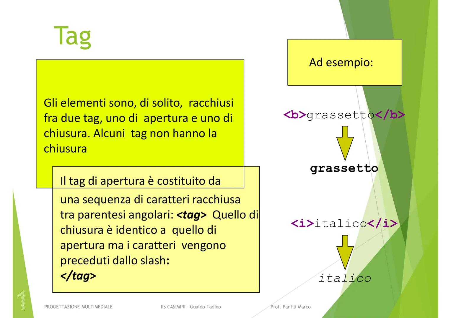 SVILUPPO DI CONTENUTI
PER IL WEB
UDA 1
IL LINGUAGGIO HTML
PROGETTAZIONE MULTIMEDIALE
IIS CASIMIRI - Gualdo Tadino
Prof. Panfili Marco Conten