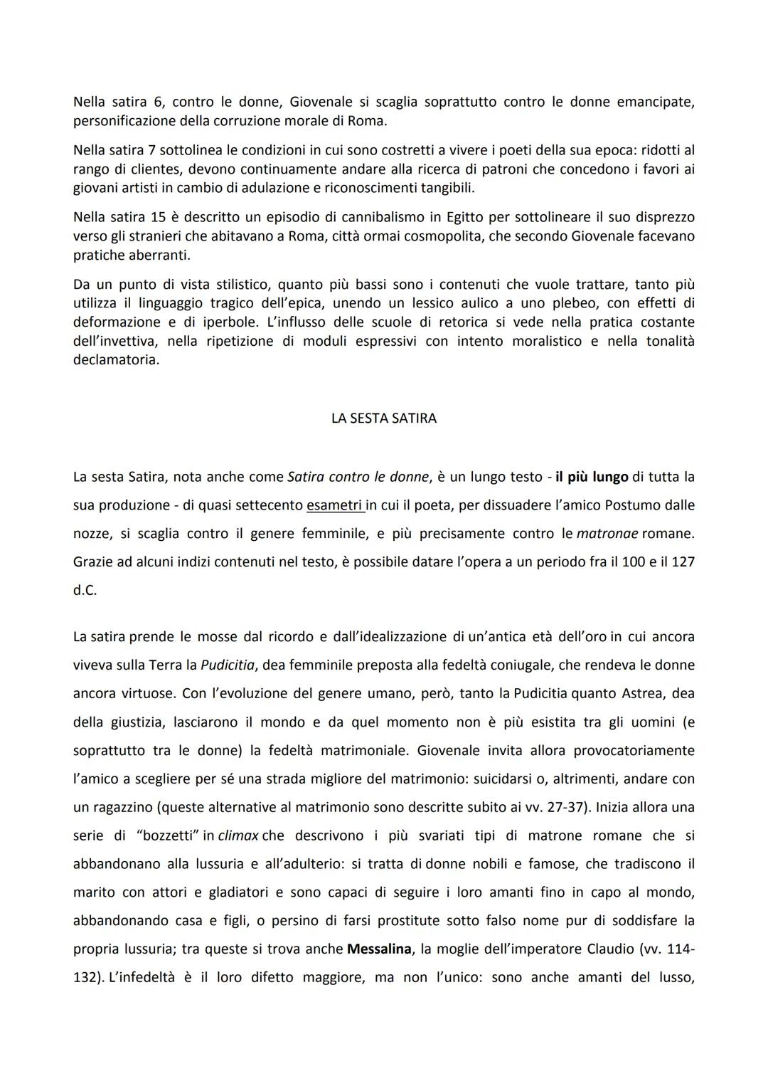 # DECIMO GIUNIO GIOVENALE

La vita

Dalle scarse notizie autobiografiche contenute nelle sue satire e dai riferimenti presenti in tre
epigra