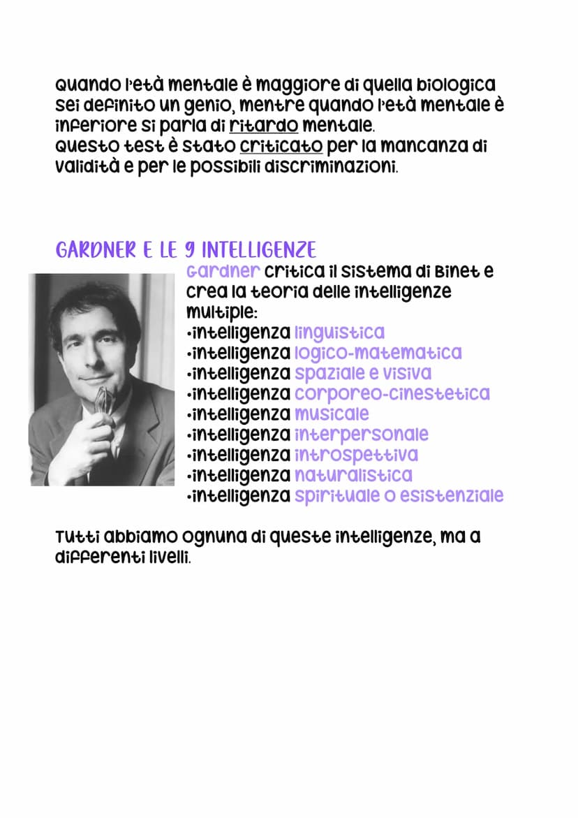 L'INTELLIGENZA E IL PENSIERO
I CONCETTI
L'intelligenza è una capacità che abbiamo e il pensiero
è il suo strumento (esso è un processo cogni